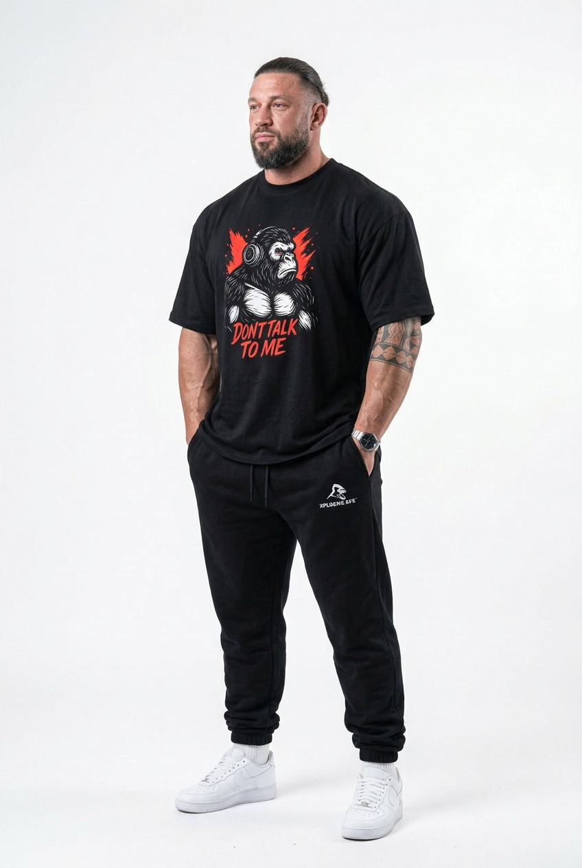 XAPE Don't Talk To Me V2 Tee - Black