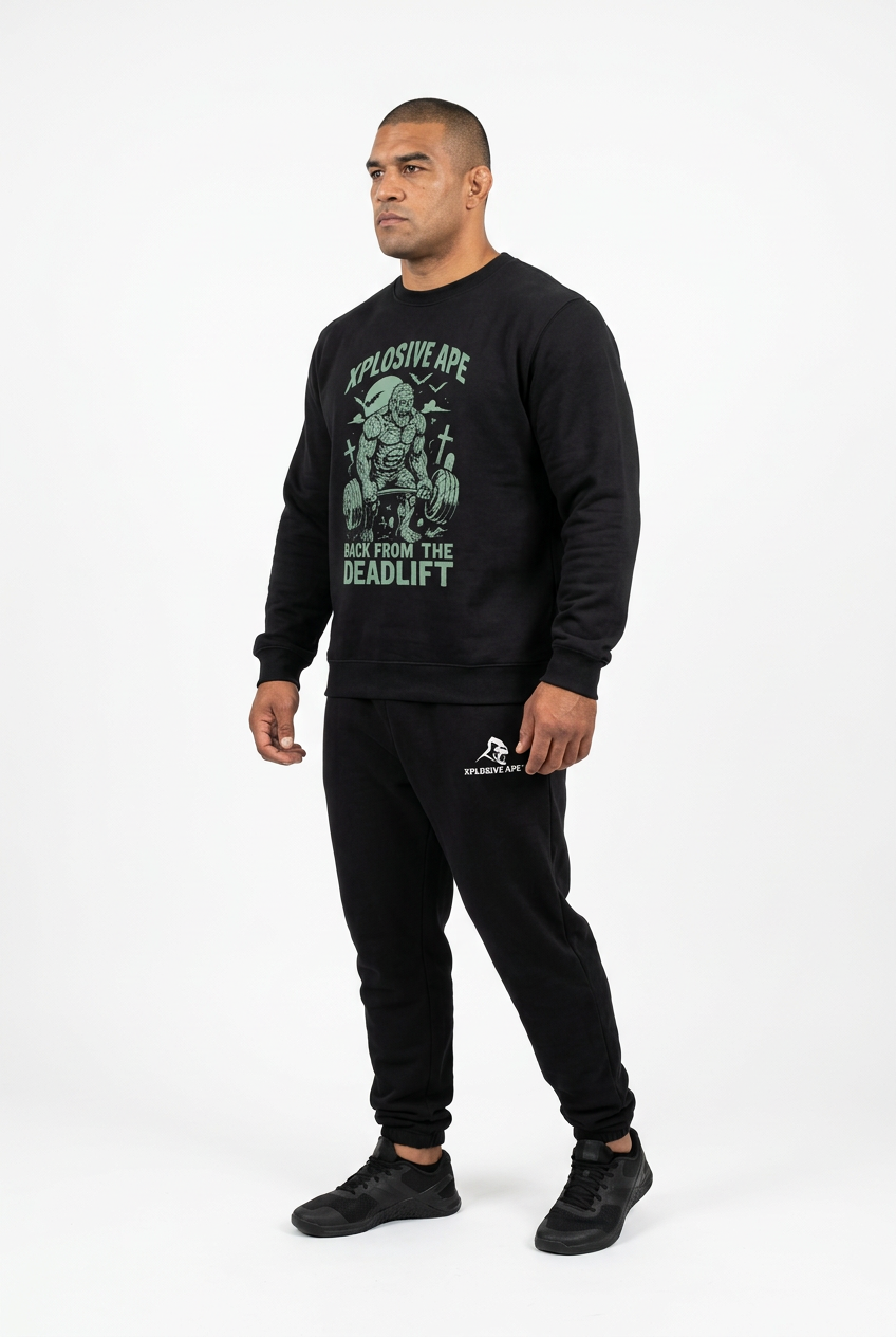 XAPE Graveyard Gains Sweatshirt - Black
