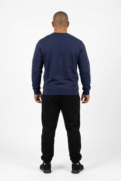 XAPE Don't Talk To Me V2 Sweatshirt - Navy