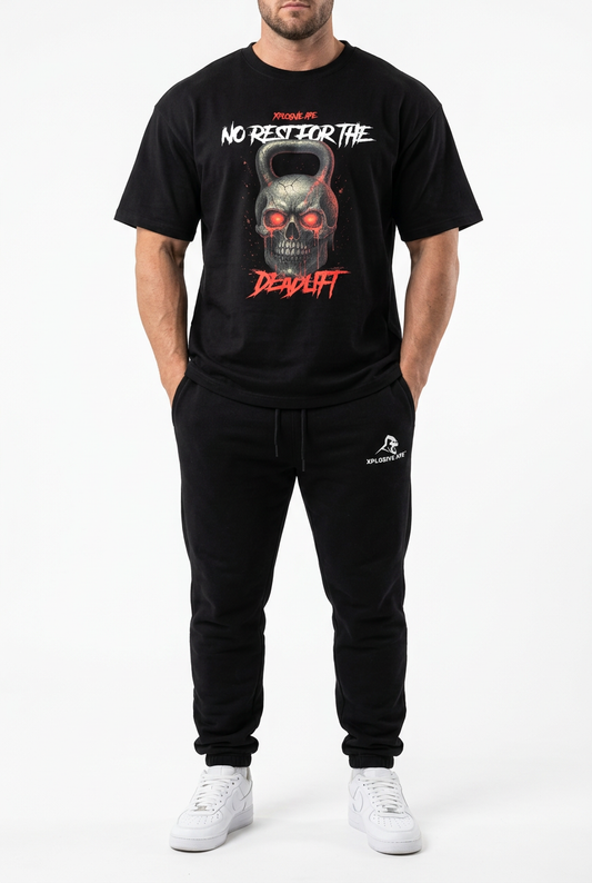 XAPE Skull Kettleball Tee - Black