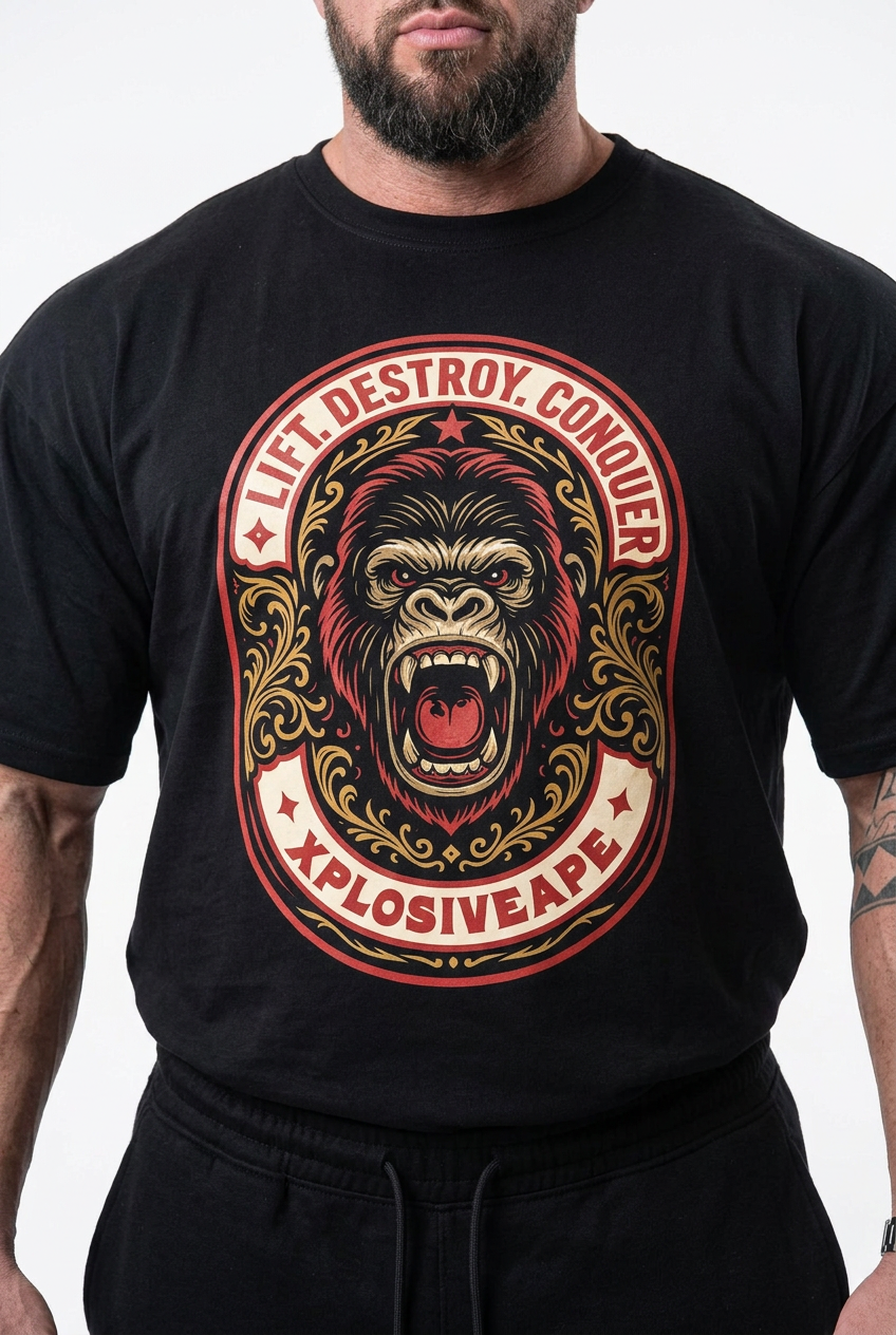 XAPE Heritage Tee - Black