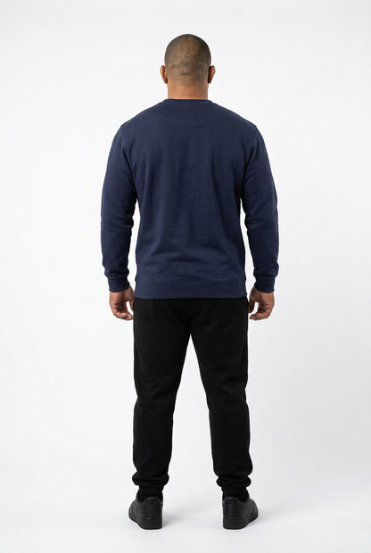XAPE Grim Reaper Ape Sweatshirt - Navy