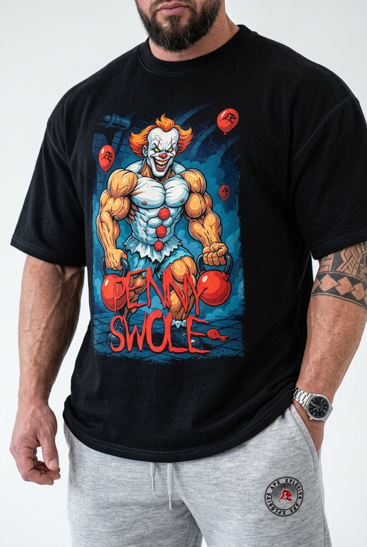XAPE Penny Swole Tee - Black