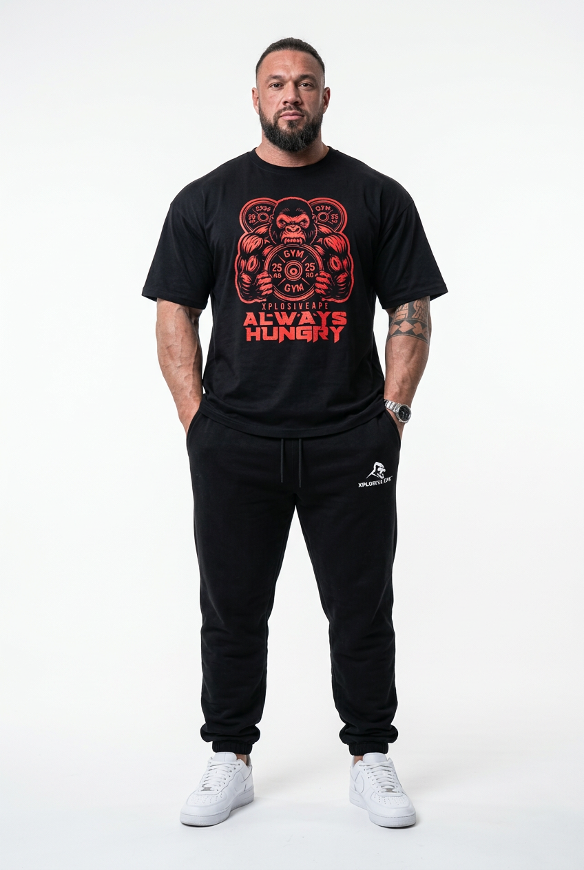XAPE Hangry Tee - Black