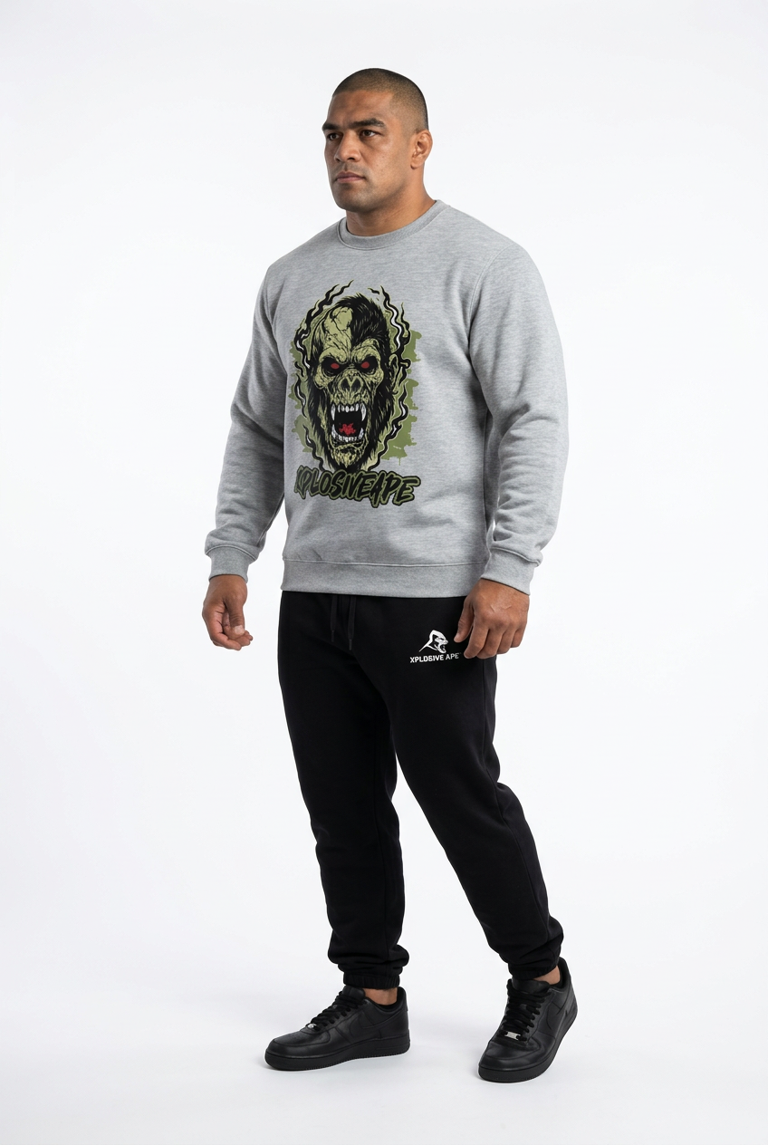 XAPE Undead Sweatshirt - Sports Grey