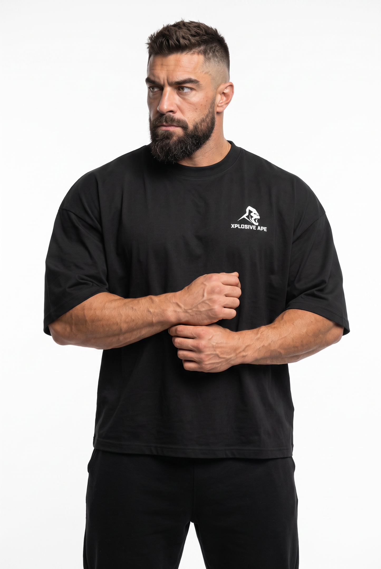 XAPE Resolve Ultra Oversized Tee - Black