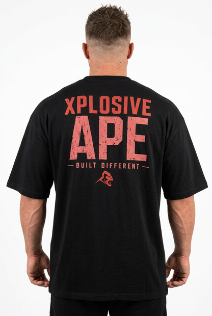 XAPE Forge Ultra V2 Oversized Tee - Black