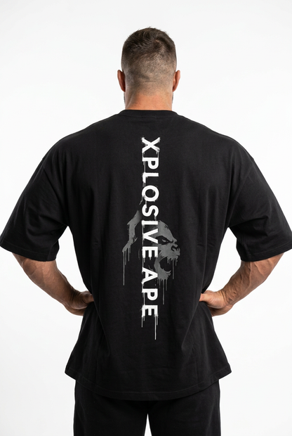 XAPE Ghostmark Ultra V1 Oversized Tee - Black