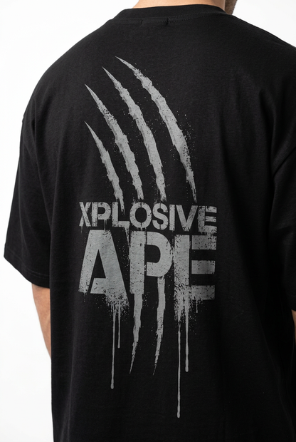 XAPE Scar Ultra V1 Oversized Tee - Black