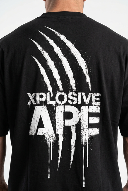 XAPE Scar Ultra V2 Oversized Tee - Black