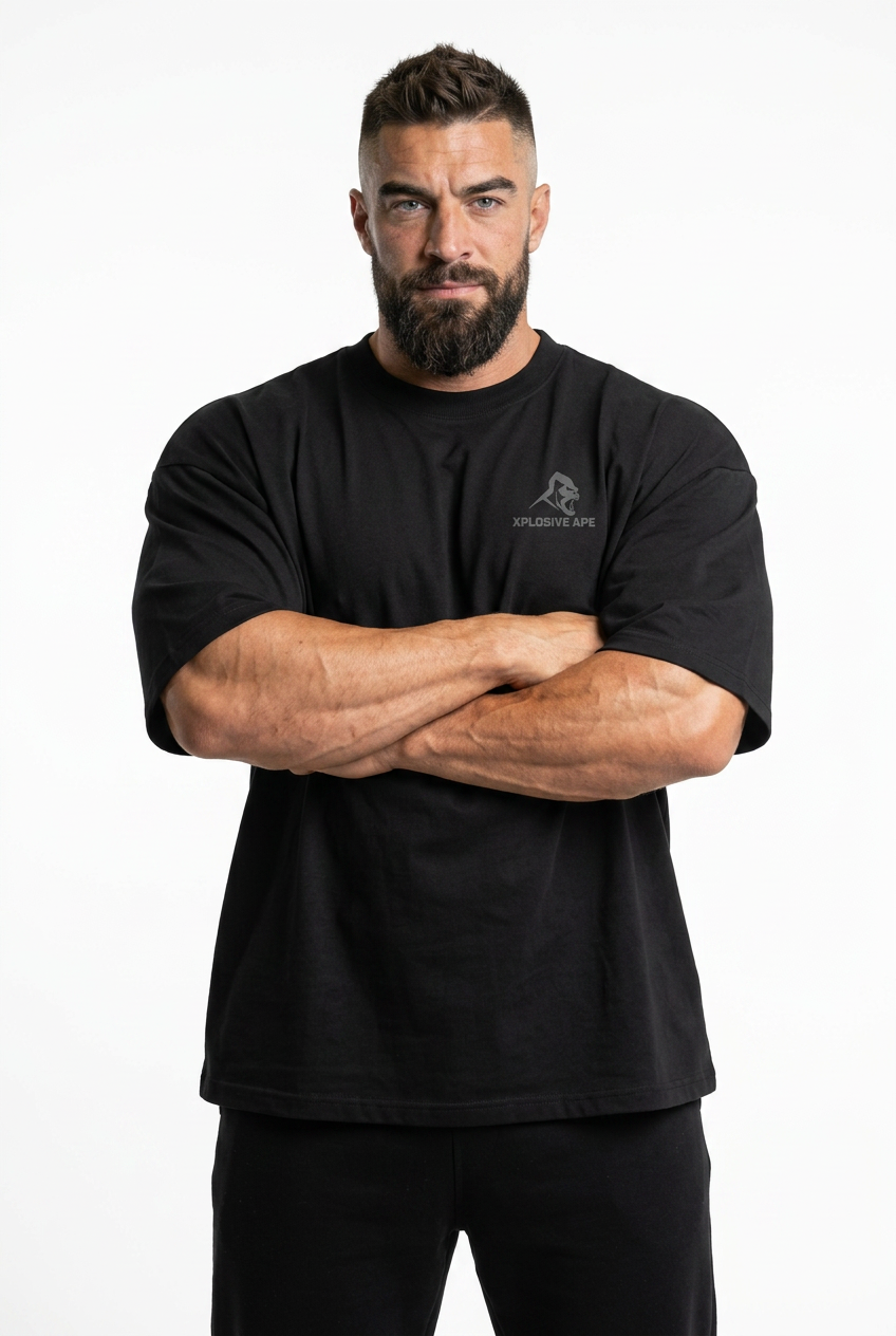XAPE Scar Ultra V1 Oversized Tee - Black