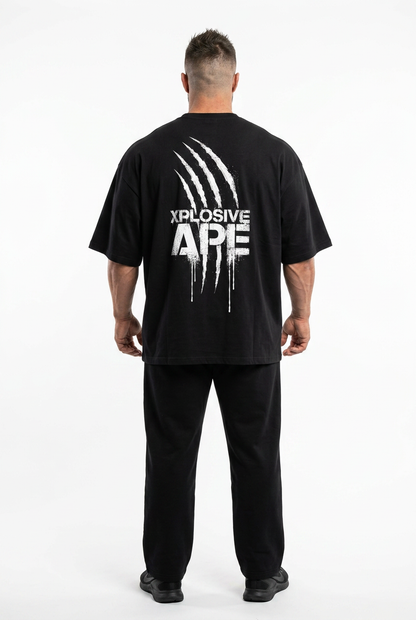 XAPE Scar Ultra V2 Oversized Tee - Black