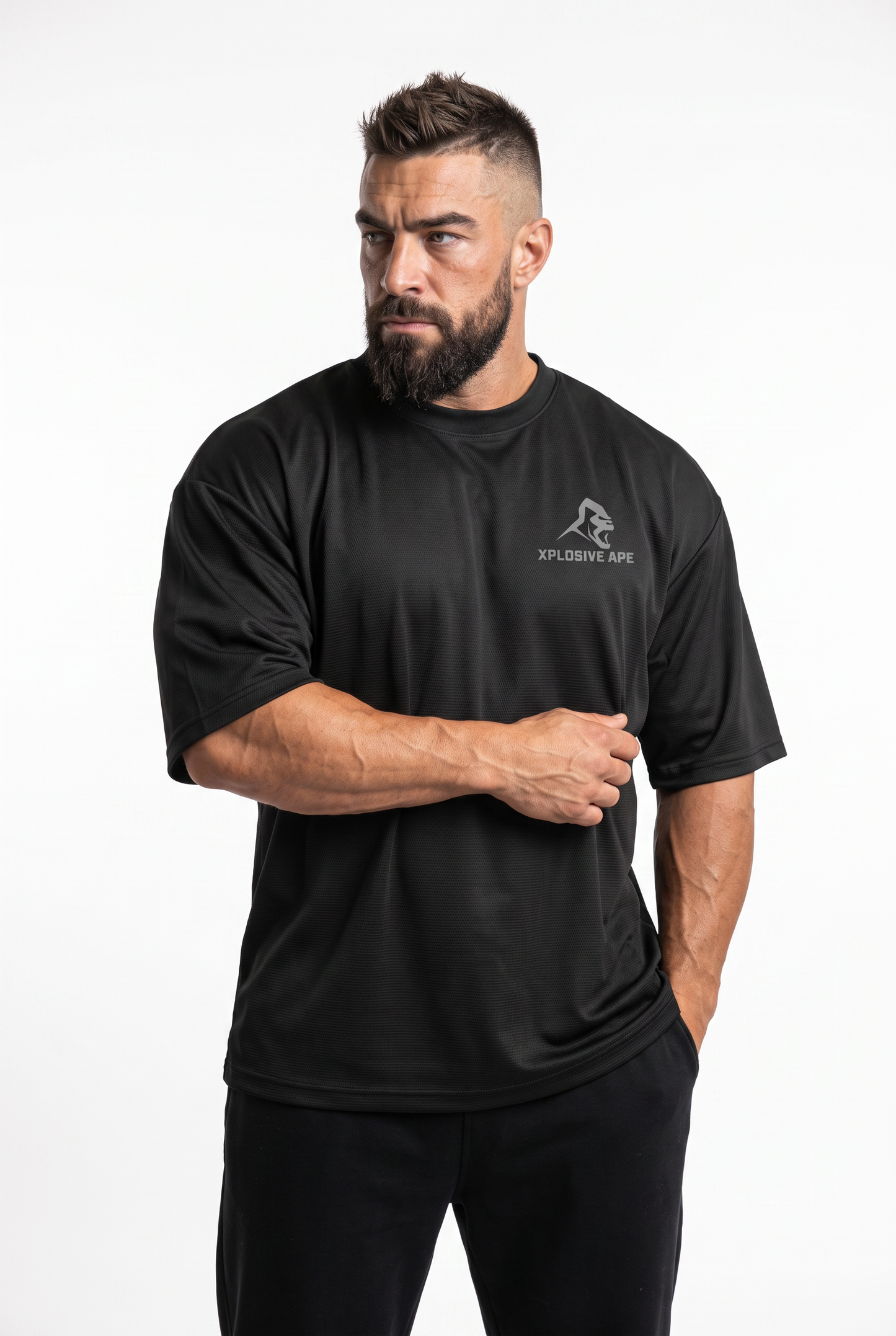 XAPE Scar Ultra V1 Oversized Tee - Black