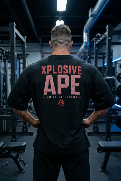 XAPE Forge Ultra V2 Oversized Tee - Black