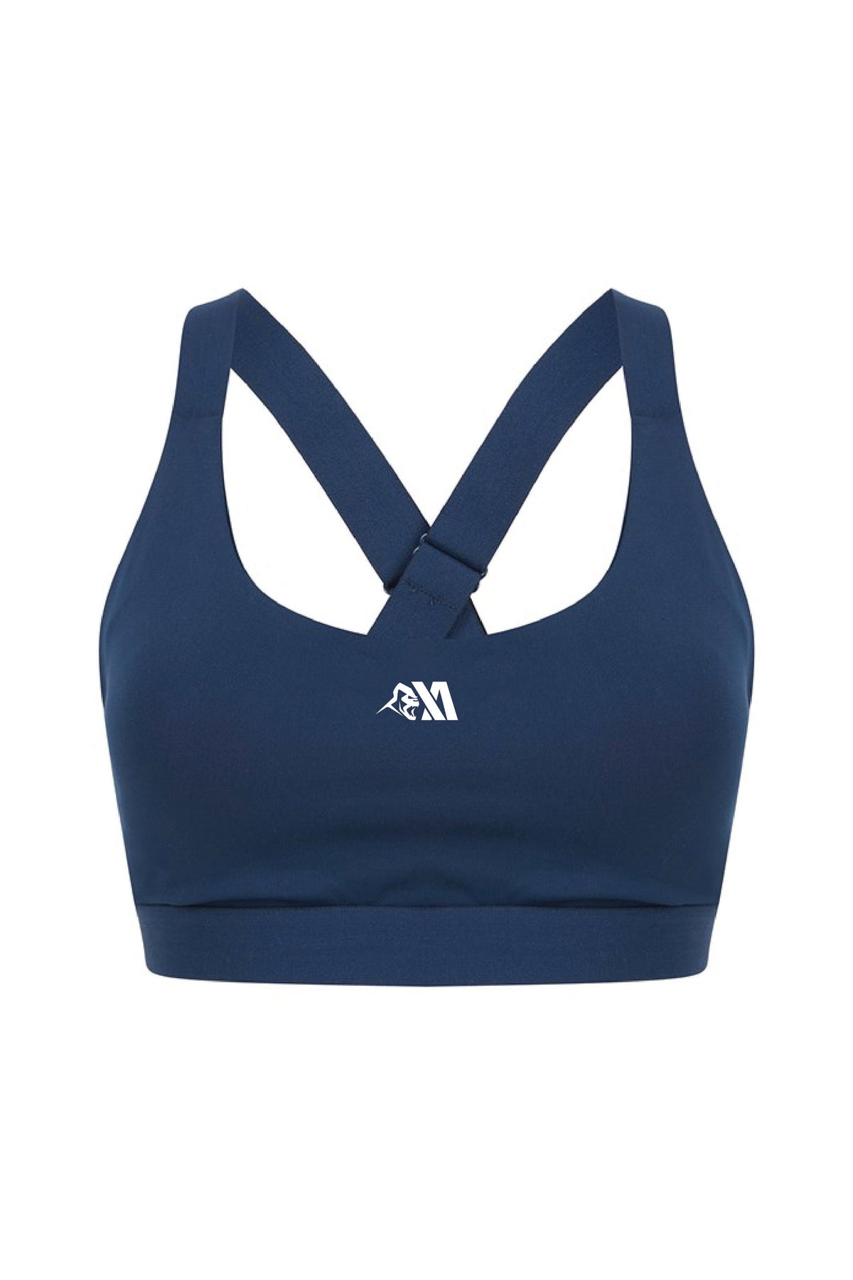 XA Women's Core Logo Impact Sports Bra - Navy