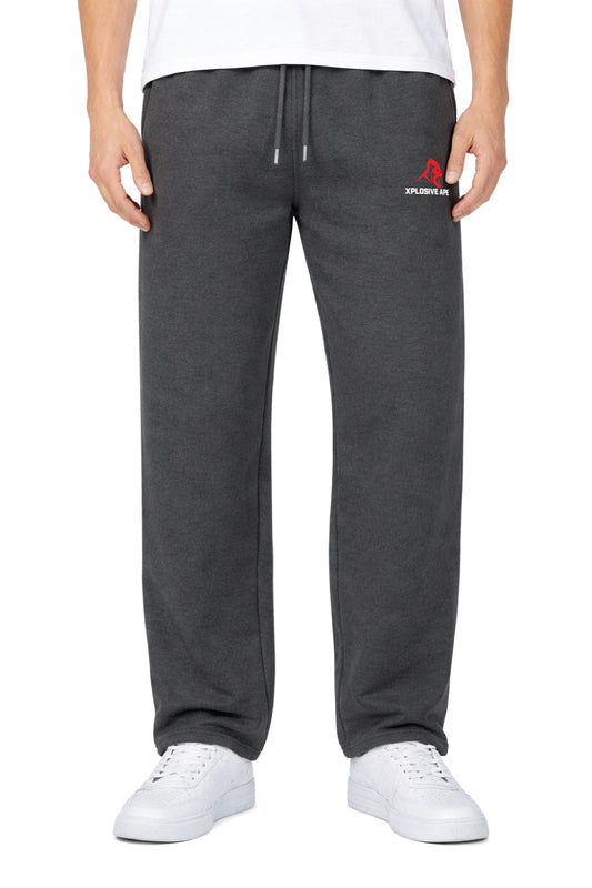 XAPE Original Logo Relaxed Fit Joggers - Charcoal