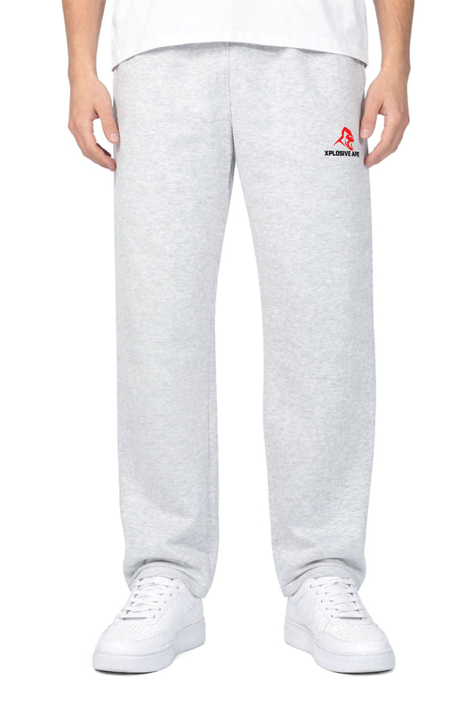 XAPE Original Logo Relaxed Fit Joggers - Sports Grey
