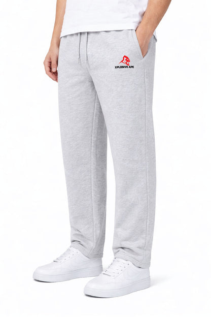 XAPE Original Logo Relaxed Fit Joggers - Sports Grey