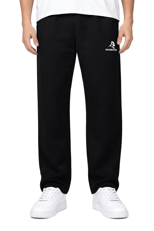 XAPE Prime Logo Relaxed Fit Joggers - Black