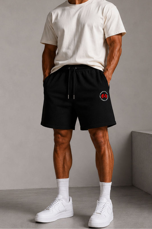XAPE Strength Club Oversized Shorts - Black