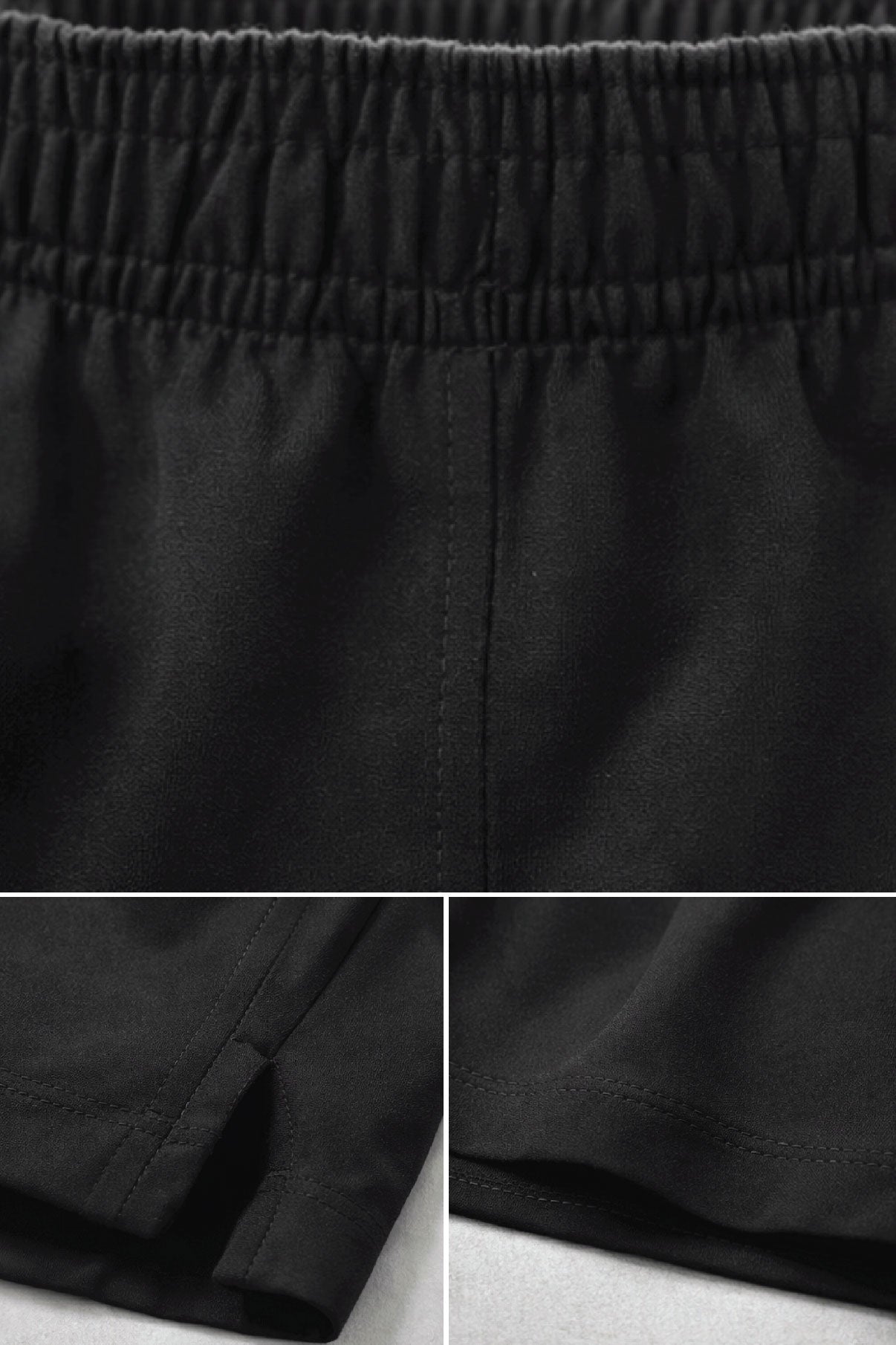 XAPE Original Logo Performance Shorts - Black