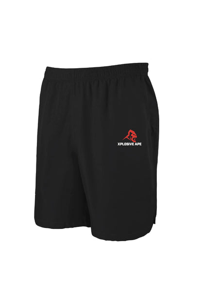 XAPE Original Logo Performance Shorts - Black