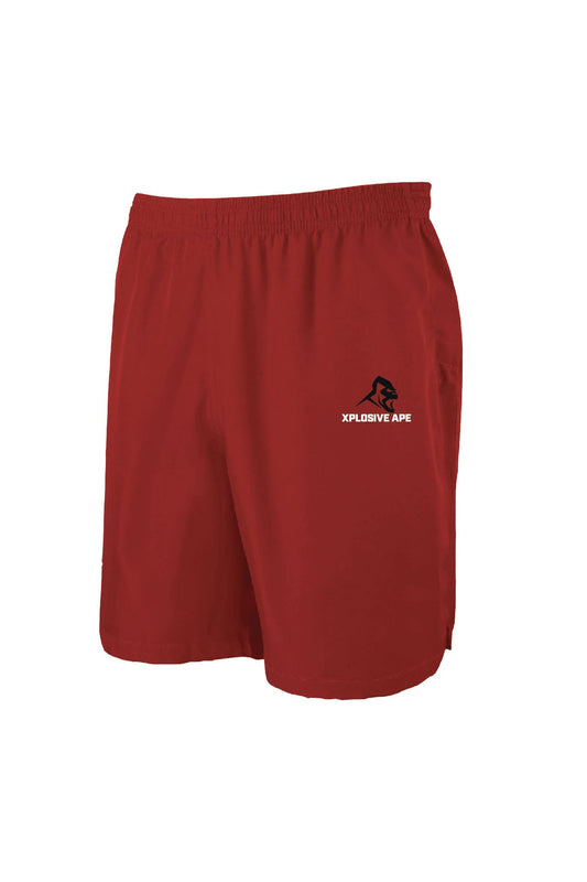XAPE Original Logo Performance Shorts - Red