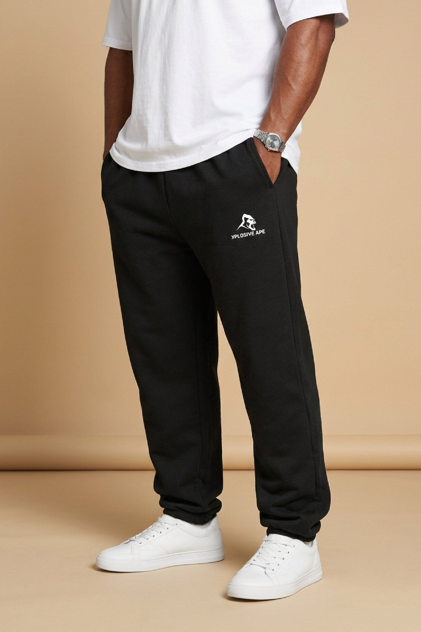 XAPE Prime Oversized Joggers - Black
