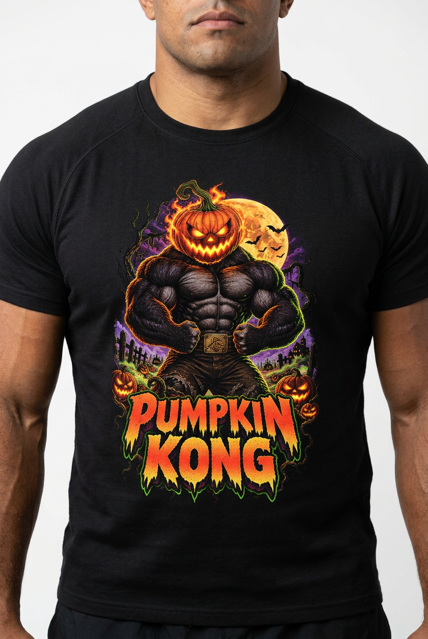 XAPE Pumpkin Kong Tee - Black
