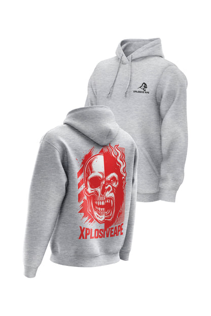 XAPE Juggernaut String Hoodie - Sports Grey