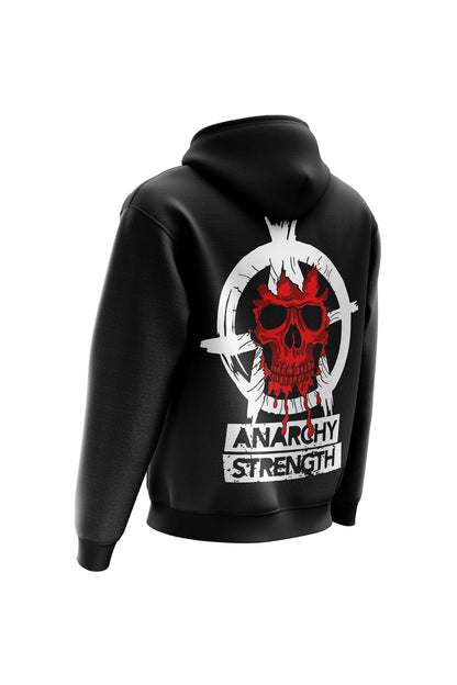 AS Red Skull Hoodie - Black