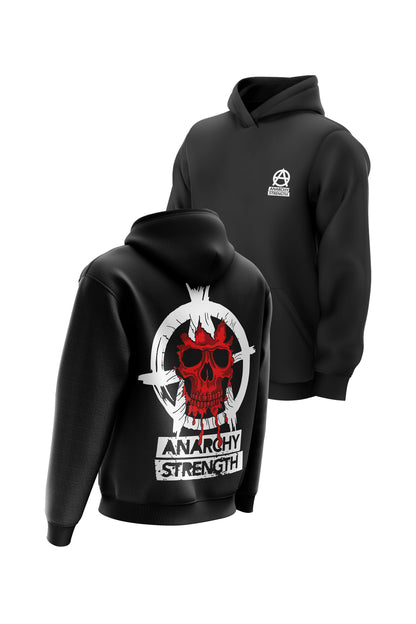 AS Red Skull Hoodie - Black