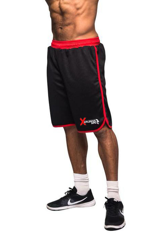 XAPE Diana Shorts - Black/Red