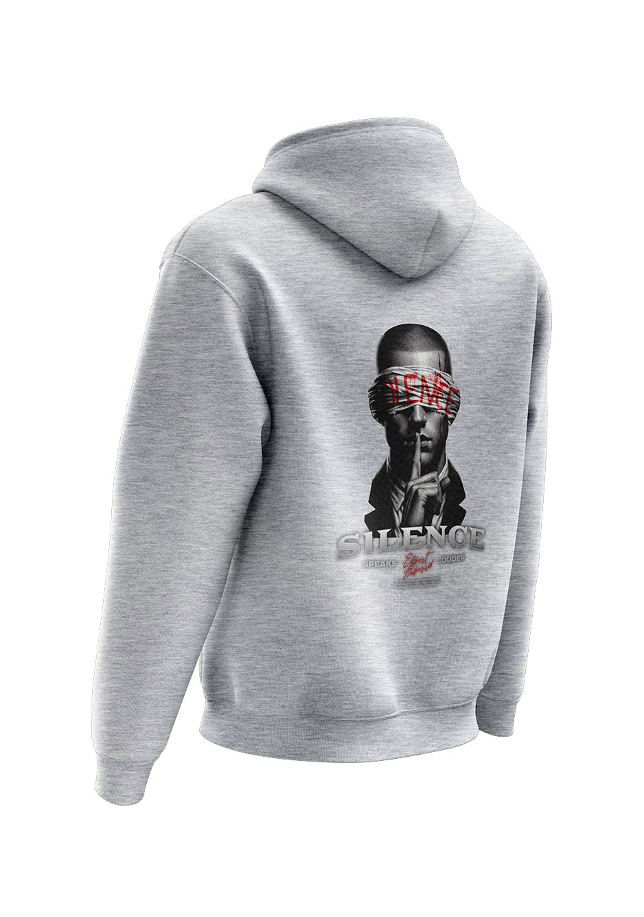 Untold Studios Silence Hoodie - Grey