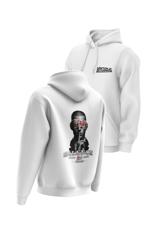 Untold Studios Silence Hoodie - White