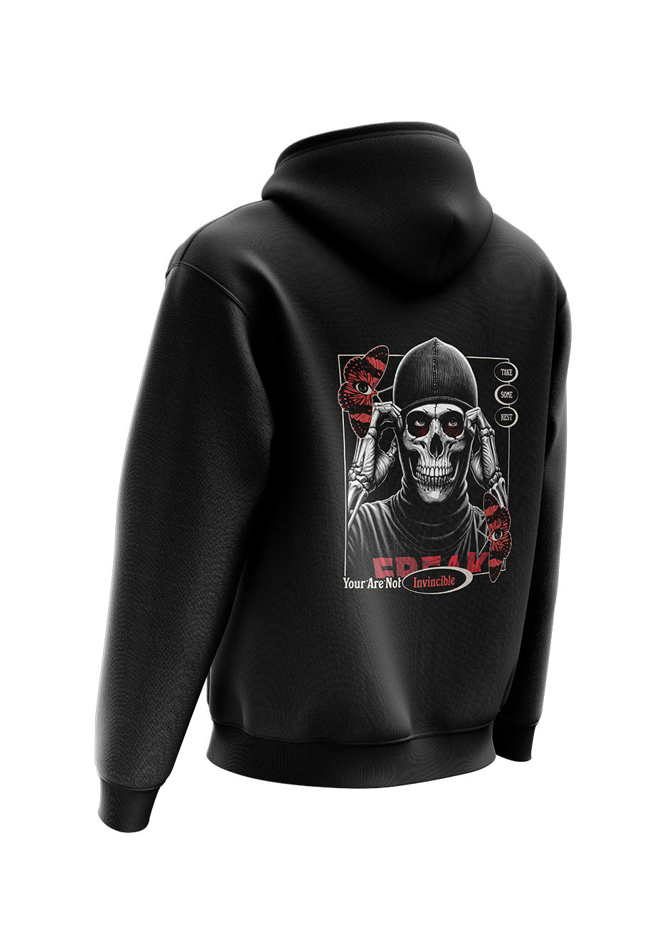 Untold Studios Skull V1 Hoodie - Black