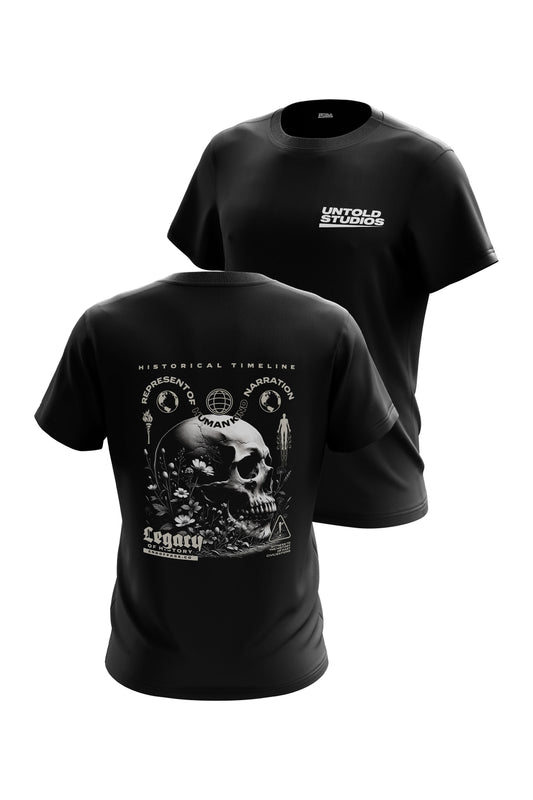 Untold Studios Skull V2 Tee - Black