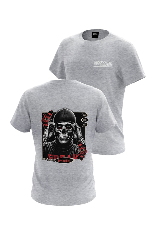 Untold Studios Skull V1 Tee - Grey