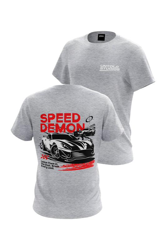 Untold Studios Speed Demon Tee - Grey