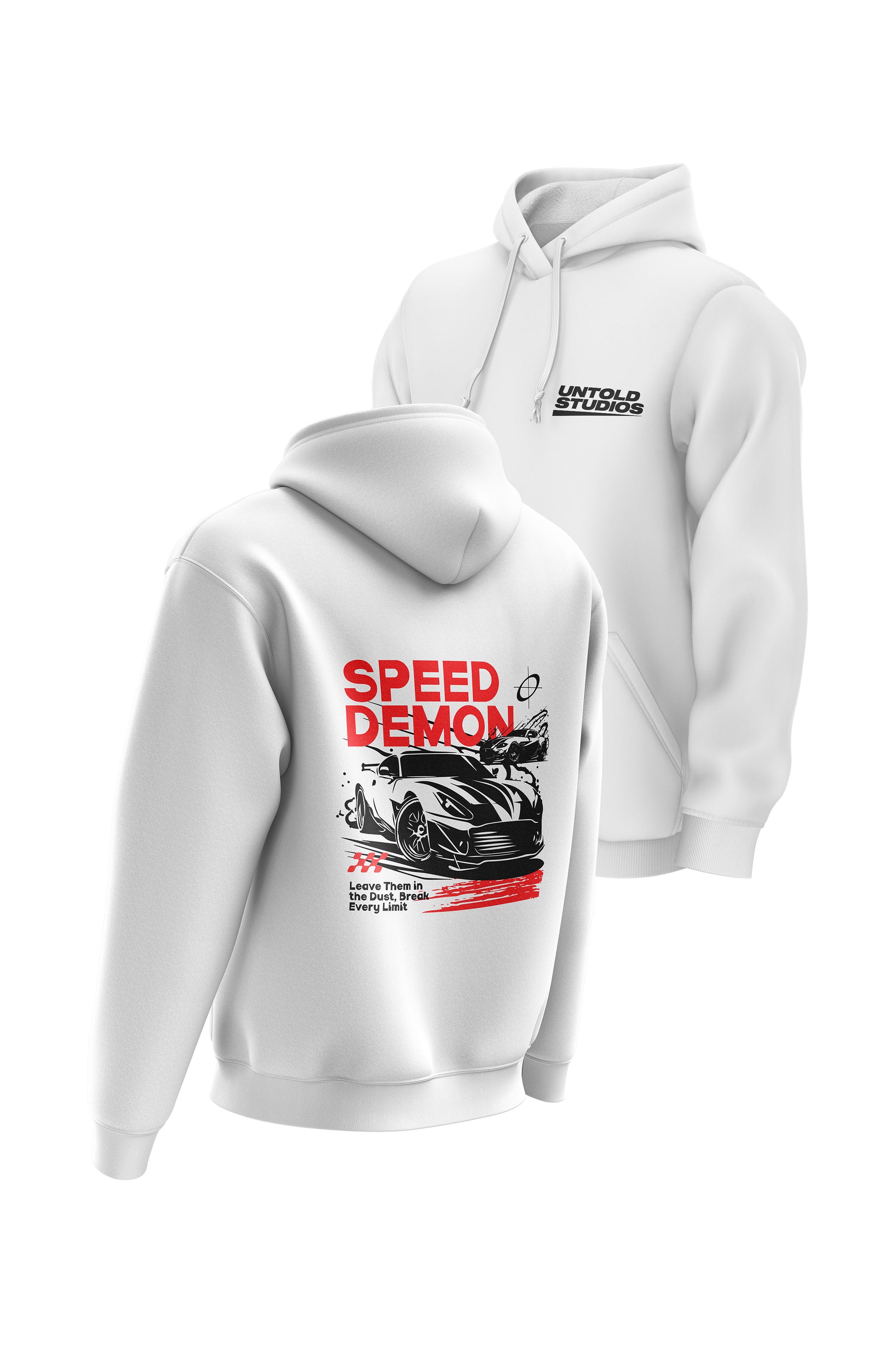 Untold Studios Speed Demon Hoodie - White