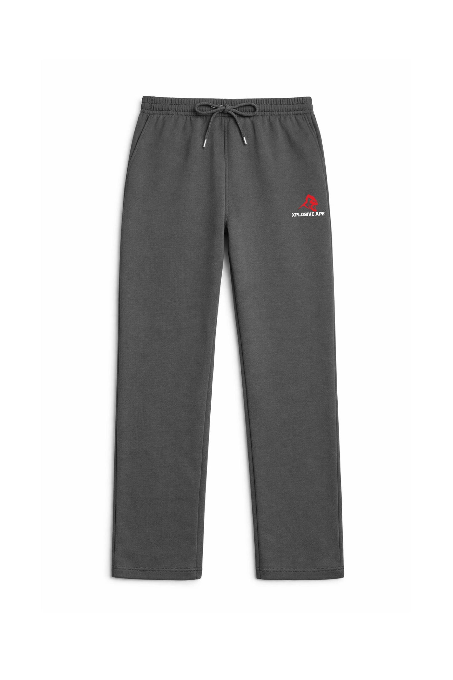 XAPE Original Logo Relaxed Fit Joggers - Charcoal