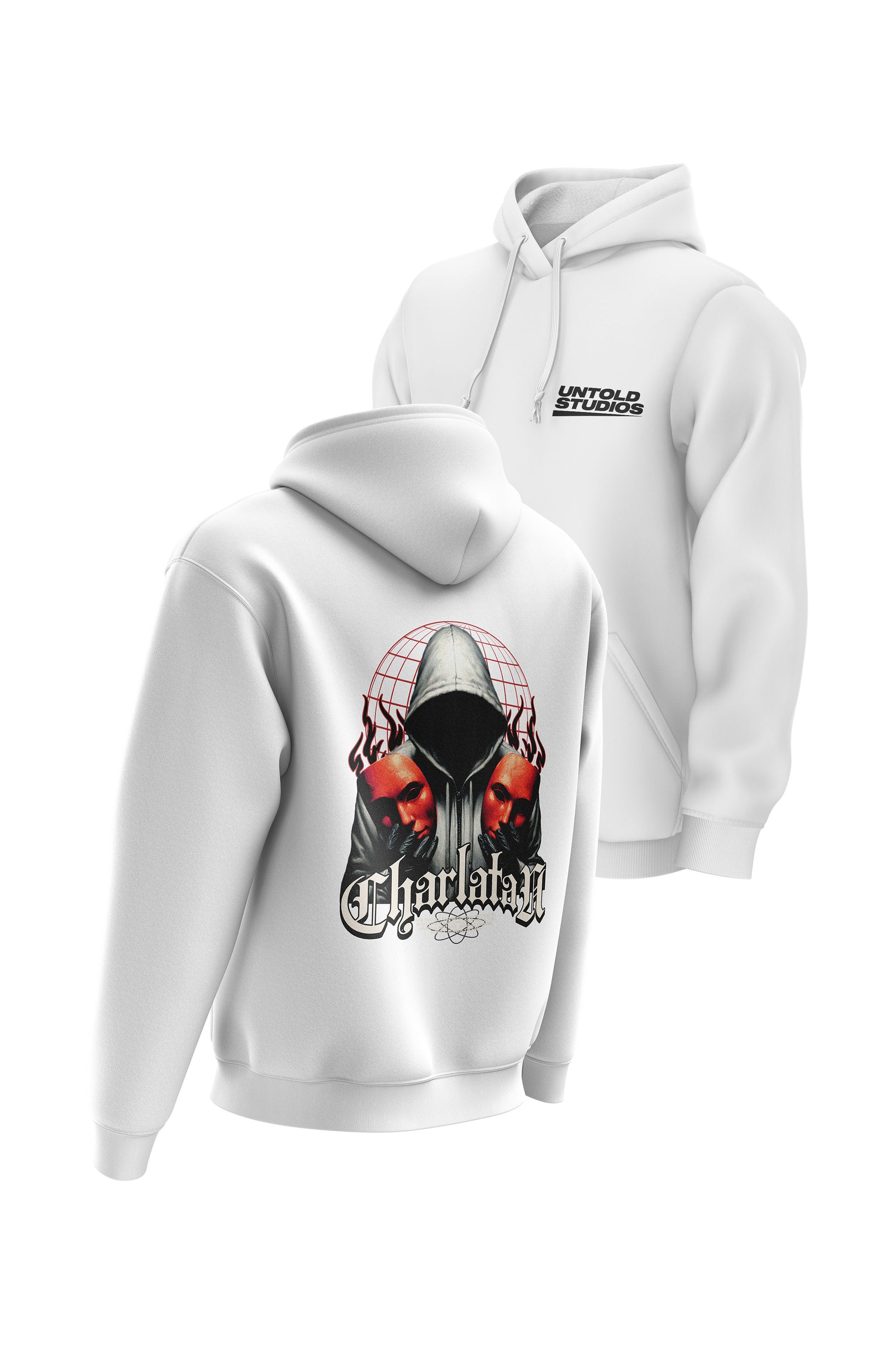 Untold Studios Streetwear V2 Hoodie - White