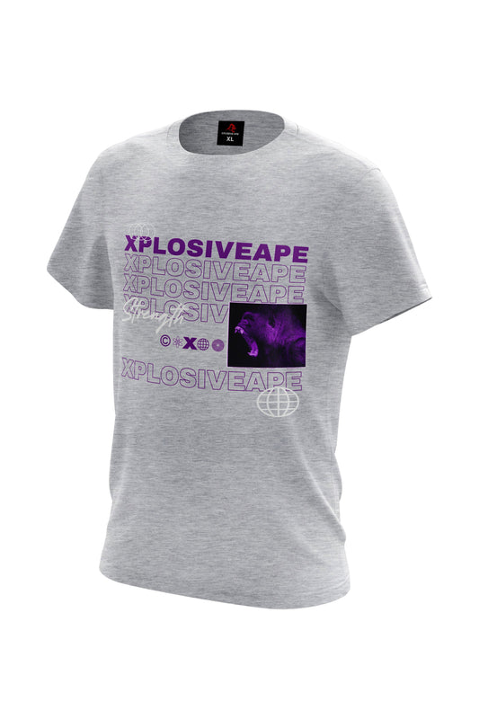 XAPE Strength Tee - Sports Grey