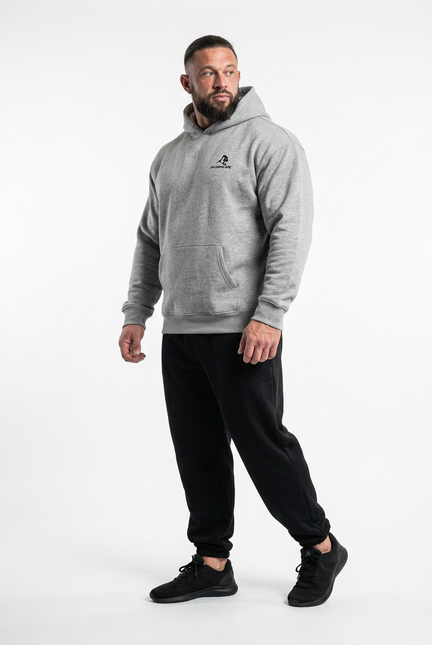 XAPE Strike Hoodie - Sports Grey