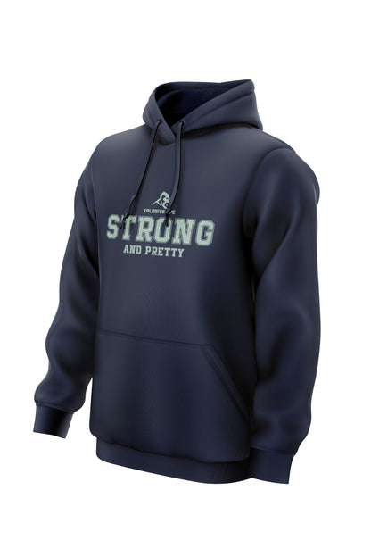 XAPE Strong And Pretty V1 String Hoodie - Navy