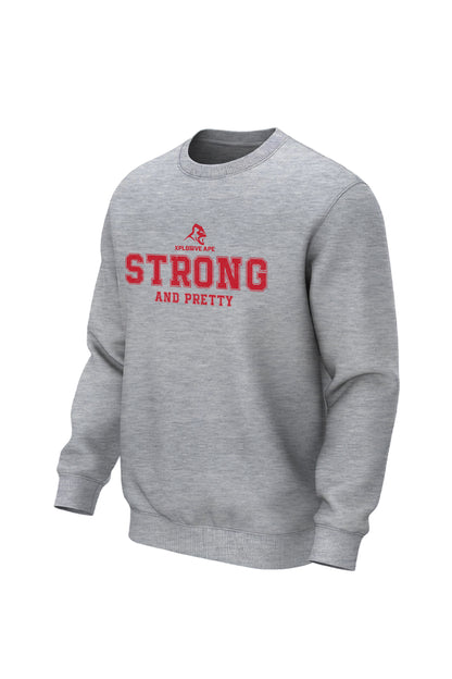 XAPE Strong And Pretty V1 Sweatshirt - Sports Grey