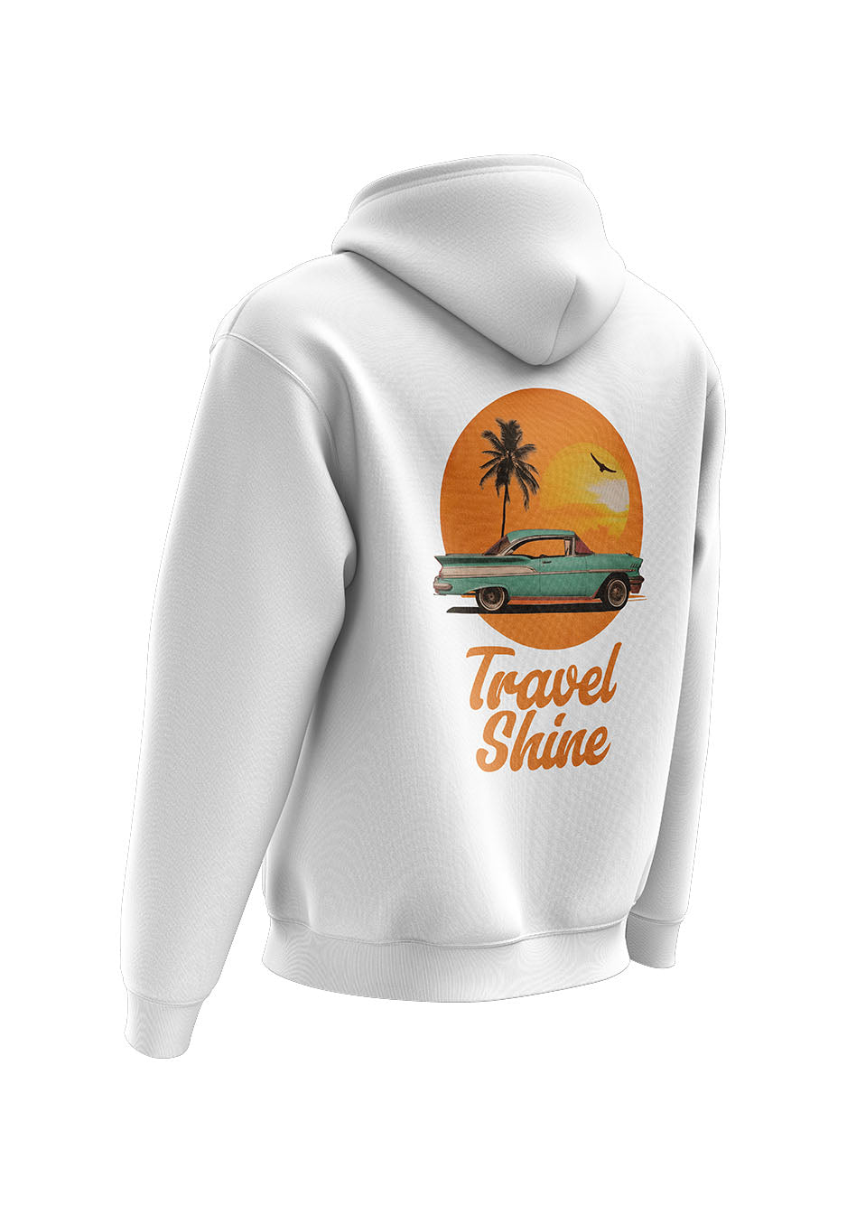 Untold Studios Summer Shine Travel Hoodie - White