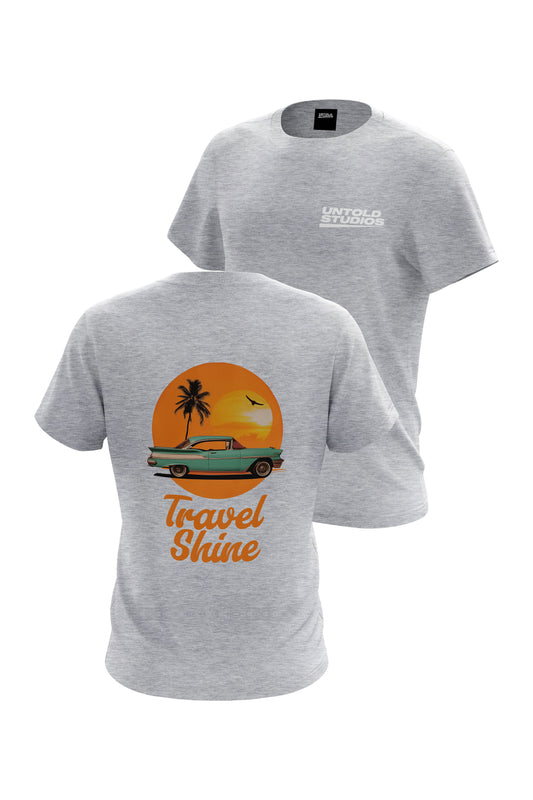 Untold Studios Summer Shine Travel Tee - Grey