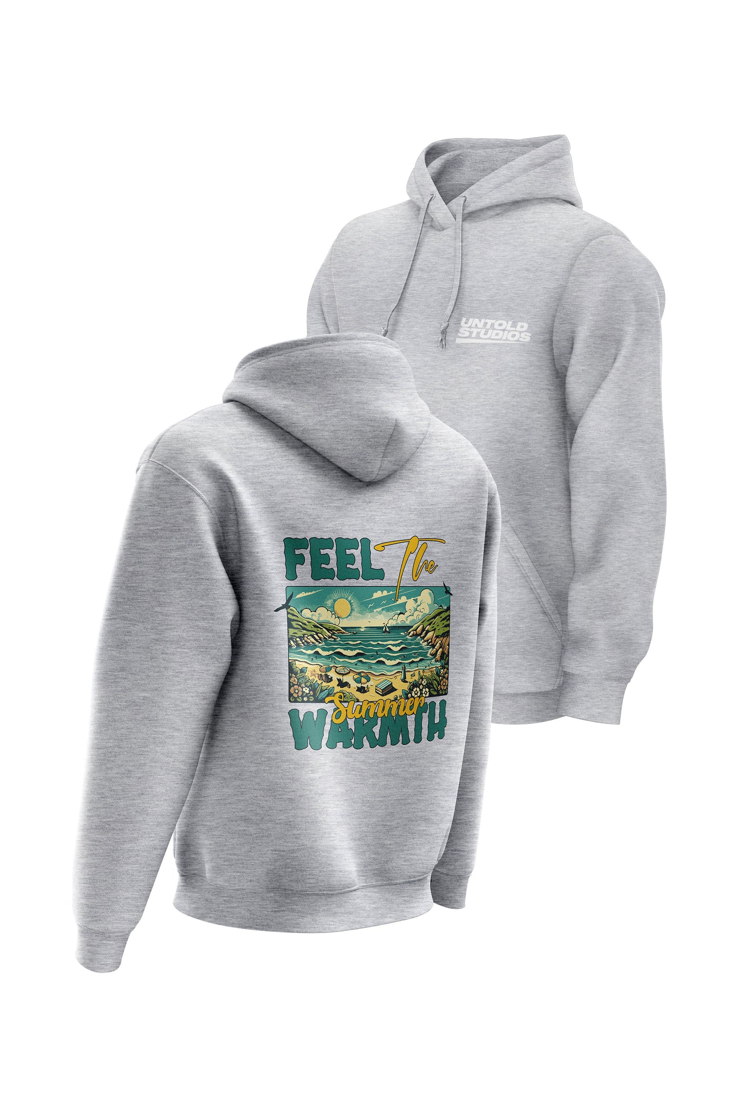 Untold Studios Summer Warmth Hoodie - Grey