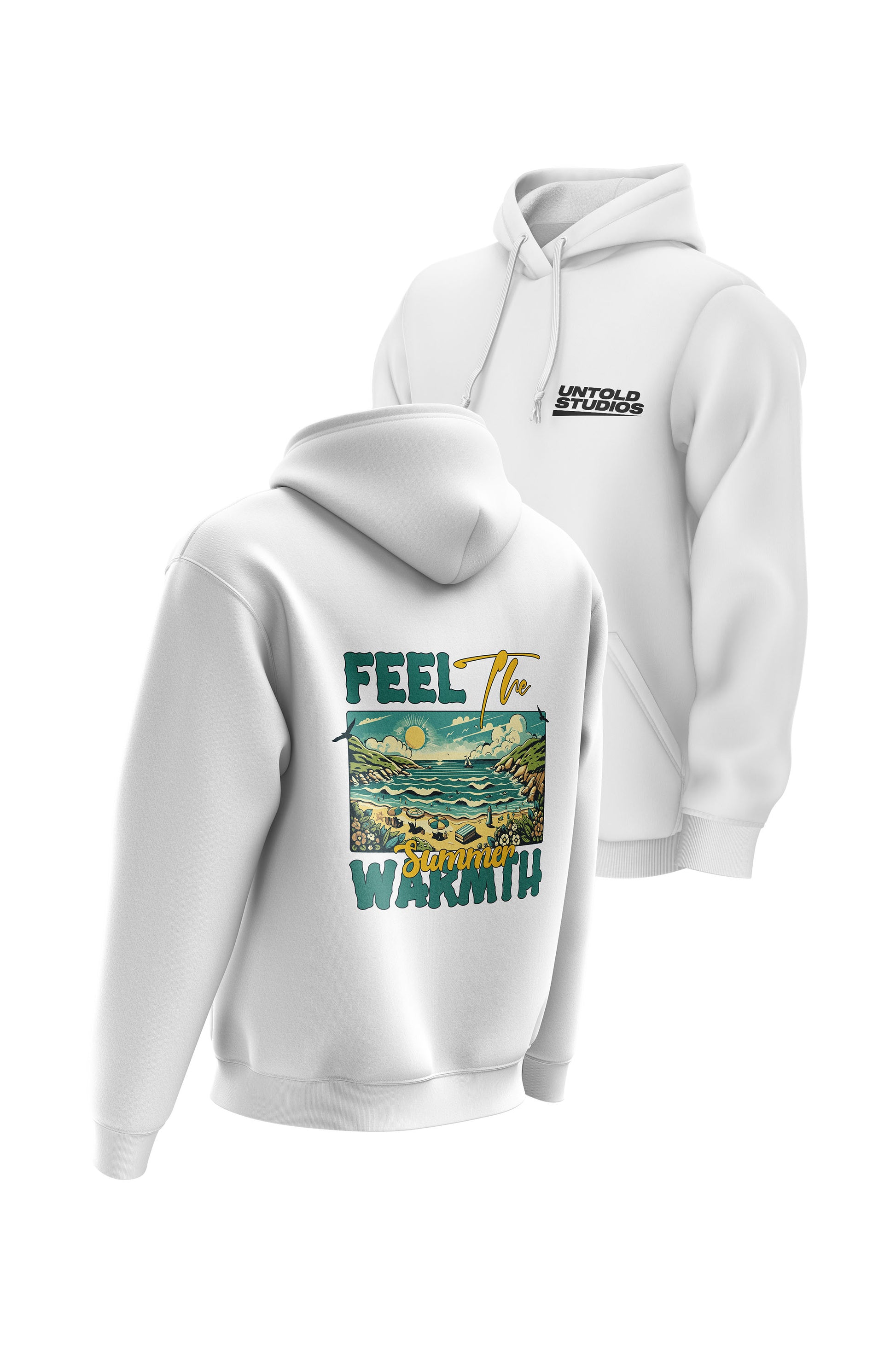 Untold Studios Summer Warmth Hoodie - White